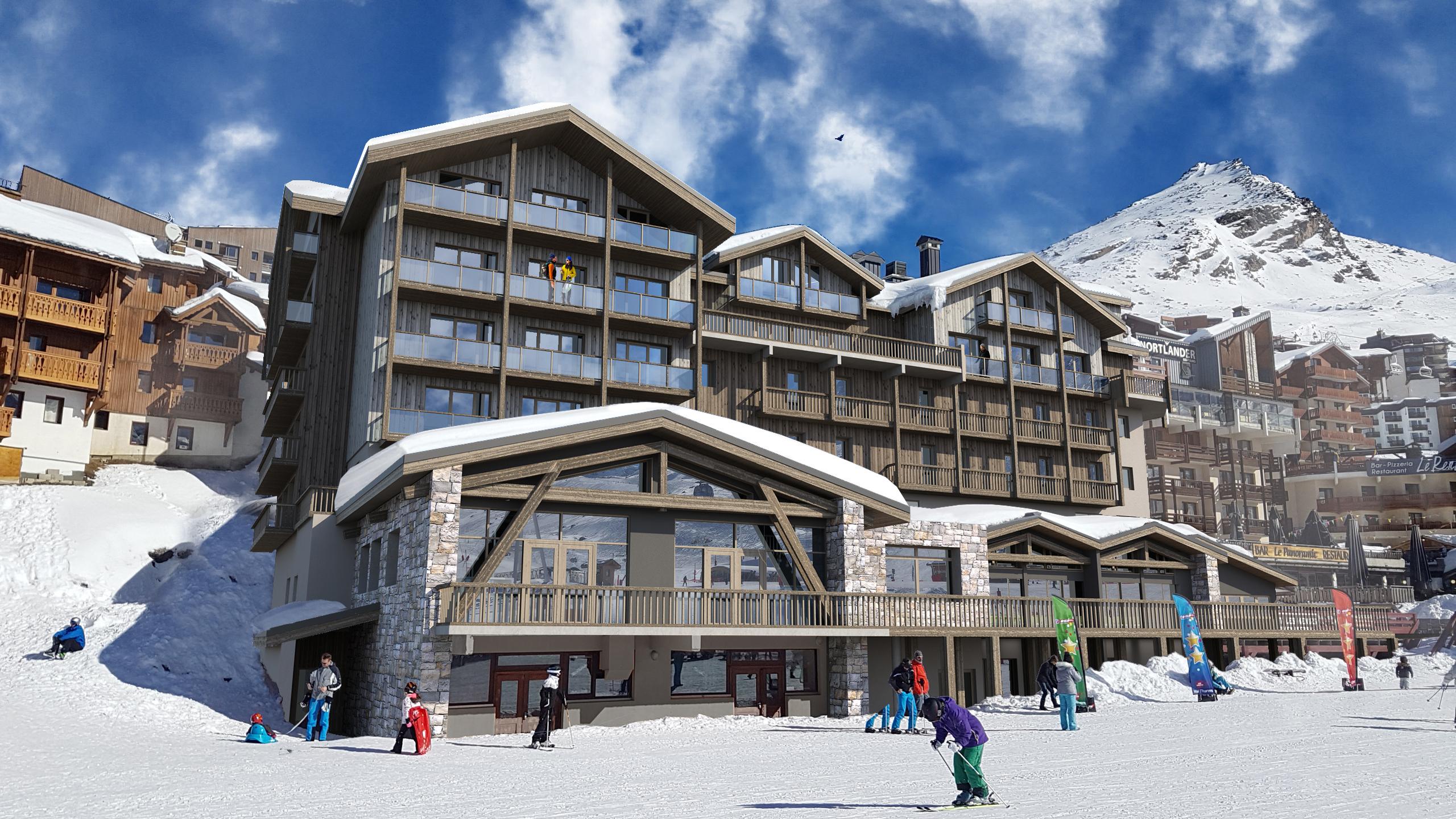 Hotel Marielle Val Thorens Zewnętrze zdjęcie